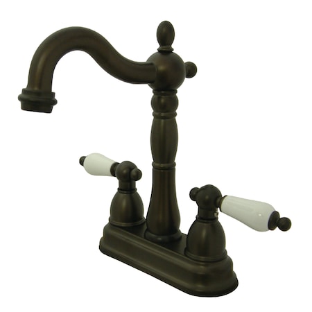 Kingston Brass Bar Faucet W/out Pop-Up Rod, Oil Rubbed Bronze KB1495PL